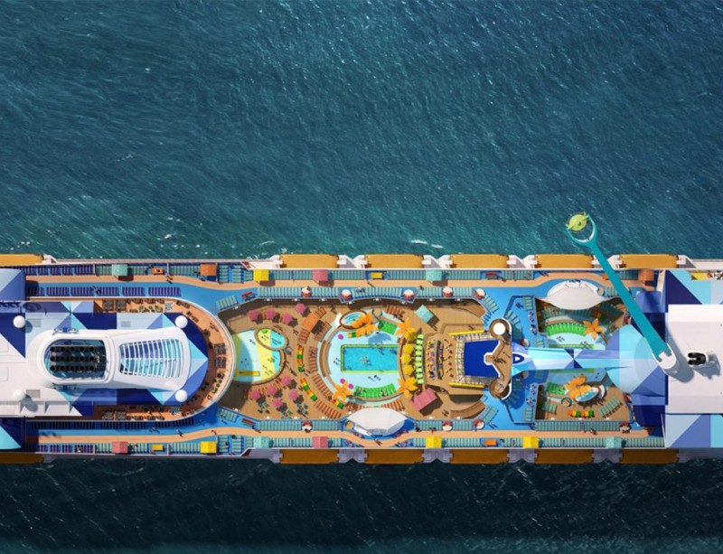 cruise ship technology royal caribbean